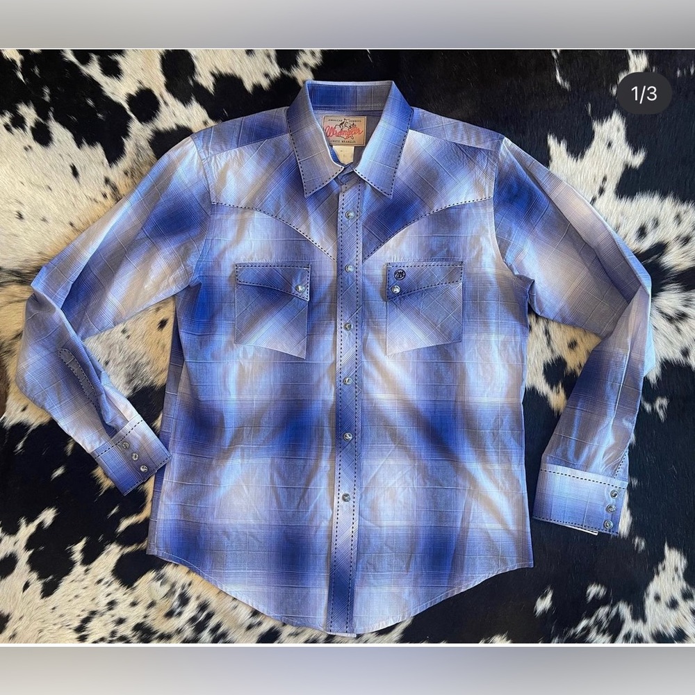 Vintage Wrangler Pearl Snap